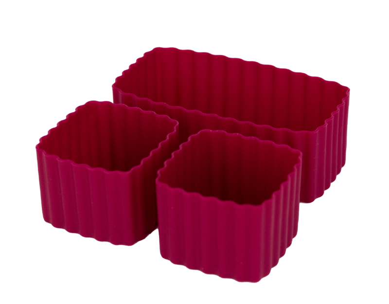 MontiiCo Bento Cups- Crimson