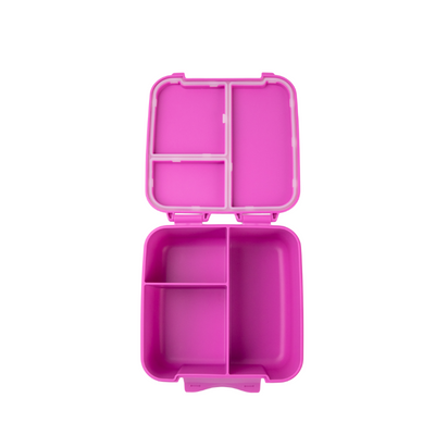 MontiiCo Bite Lunchbox- fuchsia