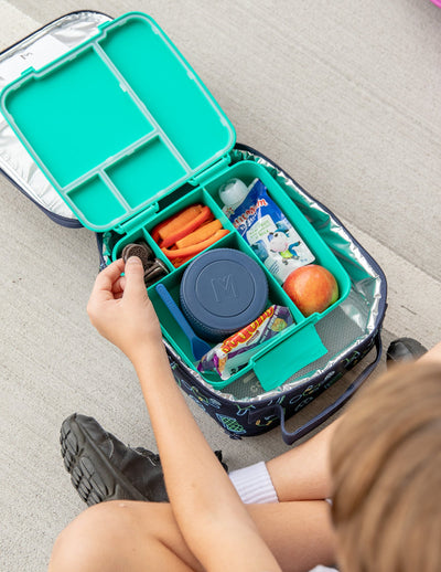 MontiiCo mini food jar- navy