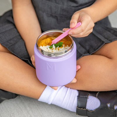 MontiiCo food jar bundle- lilac