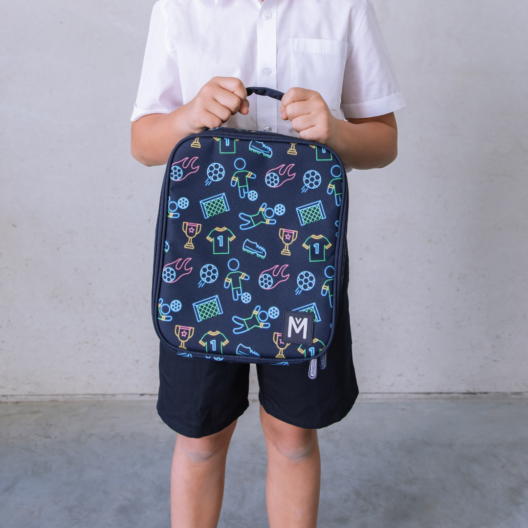 MontiiCo Large Lunchbag- Goal Keeper