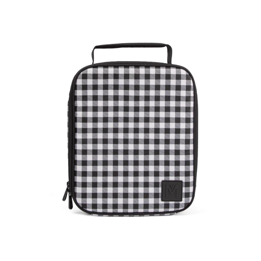 MontiiCo large lunch bag- black gingham