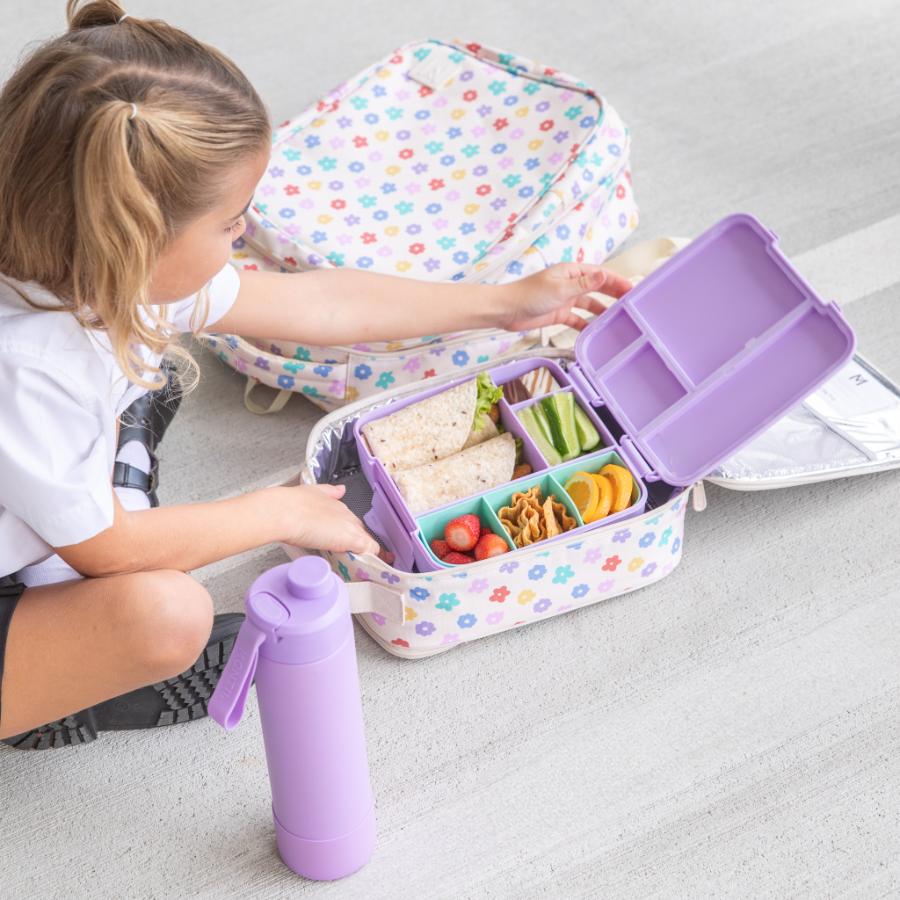 MontiiCo large lunch bag- daisy dream