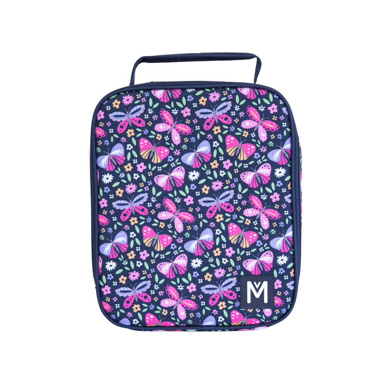 MontiiCo large lunch bag- butterflies