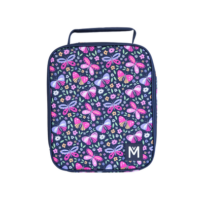 MontiiCo large lunch bag- butterflies