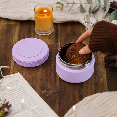 MontiiCo mini food jar bundle- lilac