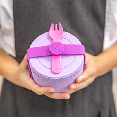 MontiiCo mini food jar bundle- lilac