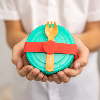 MontiiCo silicone cutlery band- watermelon