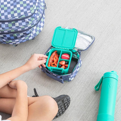 MontiiCo mini lunch bag- checkmate
