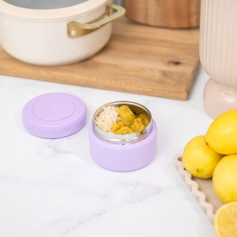 MontiiCo mini food jar bundle- lilac