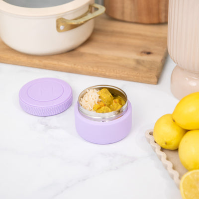MontiiCo mini food jar bundle- lilac