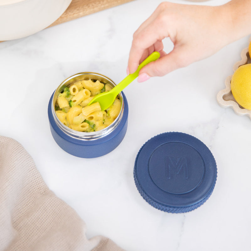 MontiiCo mini food jar- navy