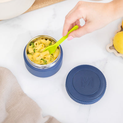 MontiiCo mini food jar- navy