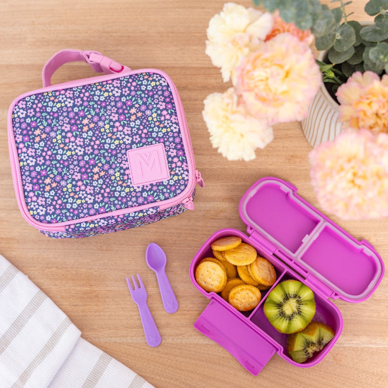 MontiiCo mini lunch bag- meadow