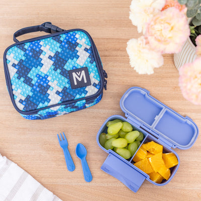 MontiiCo mini lunch bag- blockland
