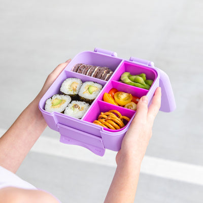 MontiiCo Bite Lunchbox- lilac