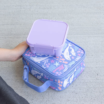 MontiiCo mini lunch bag- dolphin dreams