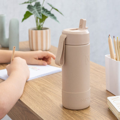 MontiiCo fusion sipper bottle 475ml - sand