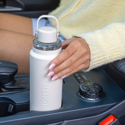MontiiCo quench drink bottle 700ml - cream
