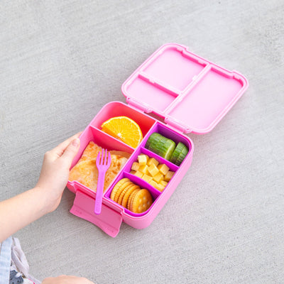 MontiiCo bite tray- fuchsia
