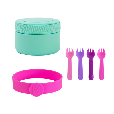 MontiiCo mini food jar bundle- marine