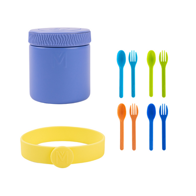 MontiiCo food jar bundle- splash