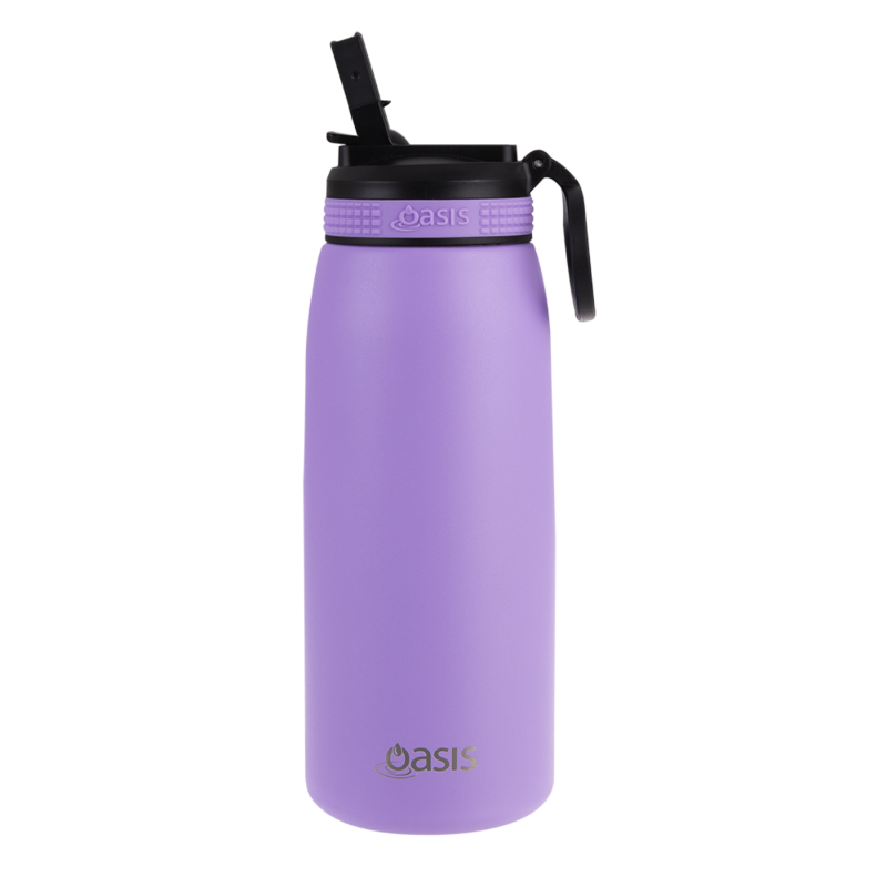 Oasis 780ml Insulated Sipper bottle- lavender