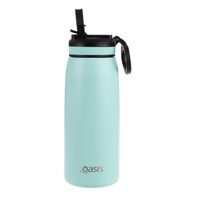 Oasis 780ml Insulated Sipper bottle- mint