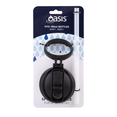 Oasis replacement sipper lid & straw