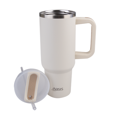 Oasis Insulated Commuter Travel Tumbler 1.2L- Alabaster