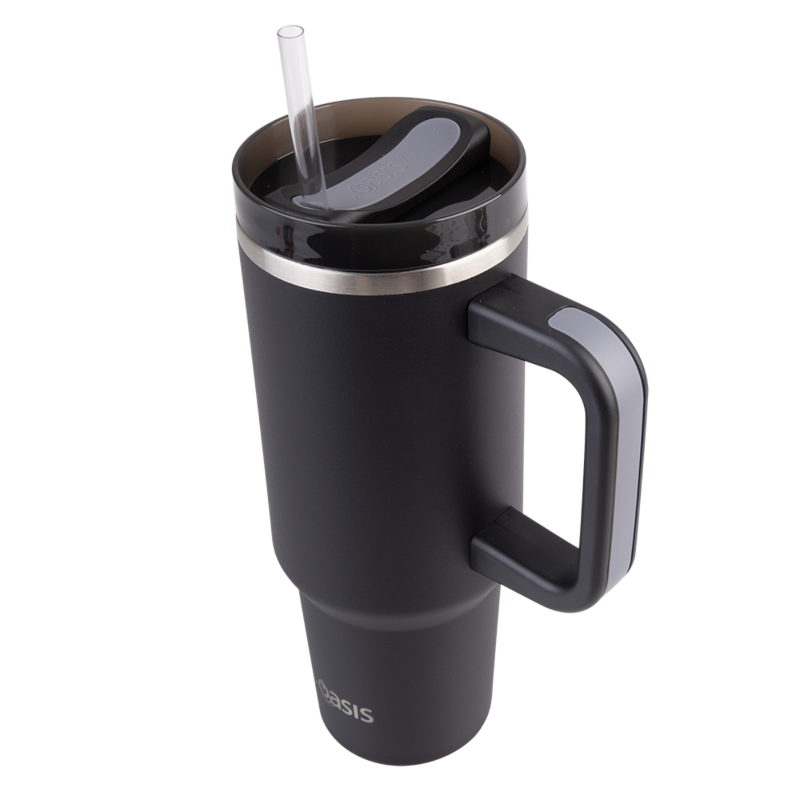 Oasis Insulated Commuter Travel Tumbler 1.2L- Black