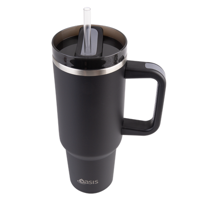 Oasis Insulated Commuter Travel Tumbler 1.2L- Black