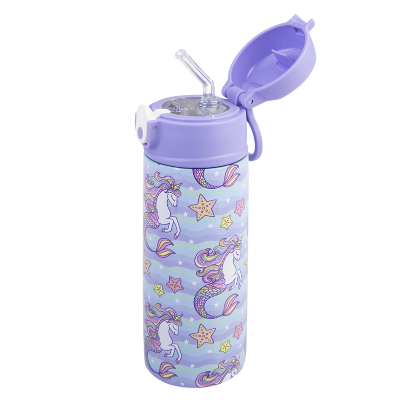 Oasis Kids Drink Bottle- Mermaid Unicorns