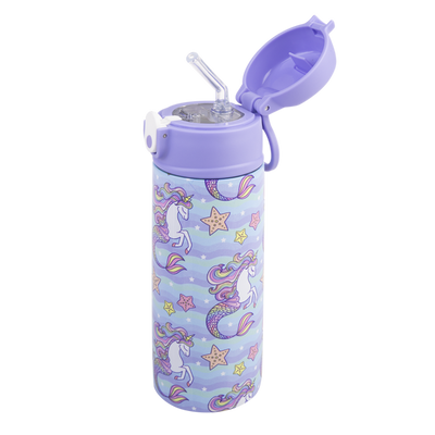 Oasis Kids Drink Bottle- Mermaid Unicorns