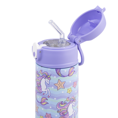 Oasis Kids Drink Bottle- Mermaid Unicorns