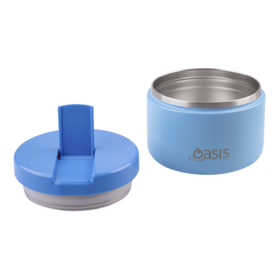 Oasis food flask 300ml- blue