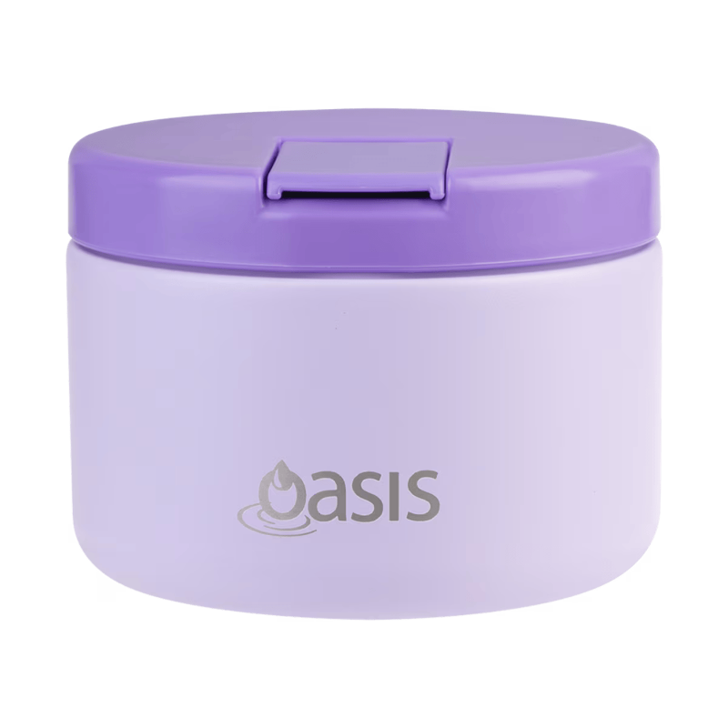 Oasis food flask 300ml- lilac