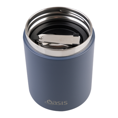Oasis 480ml food flask - indigo