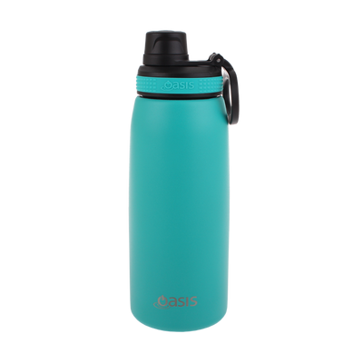 Oasis 780ml sports bottle screw top- turquoise