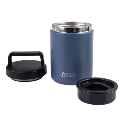 Oasis food flask- indigo