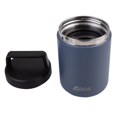 Oasis food flask- indigo