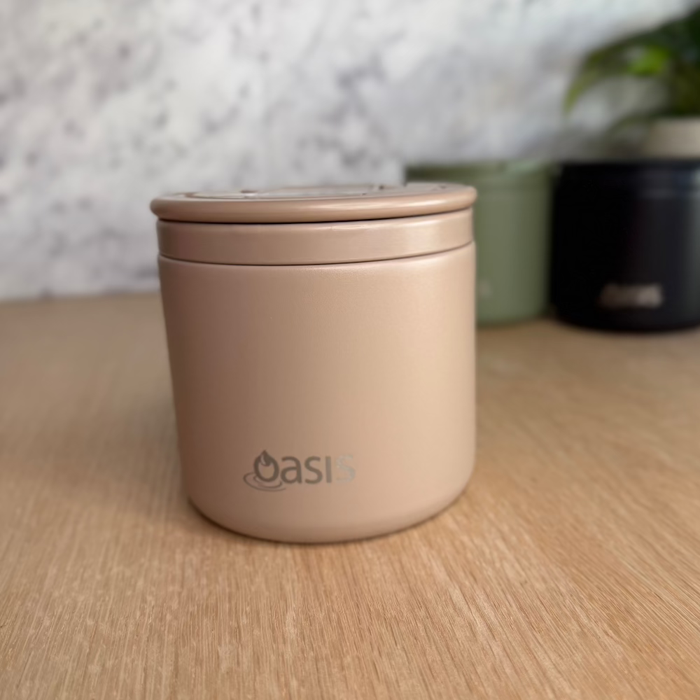 Oasis Insulated Food Flask With Quick Release Lid - 550ml