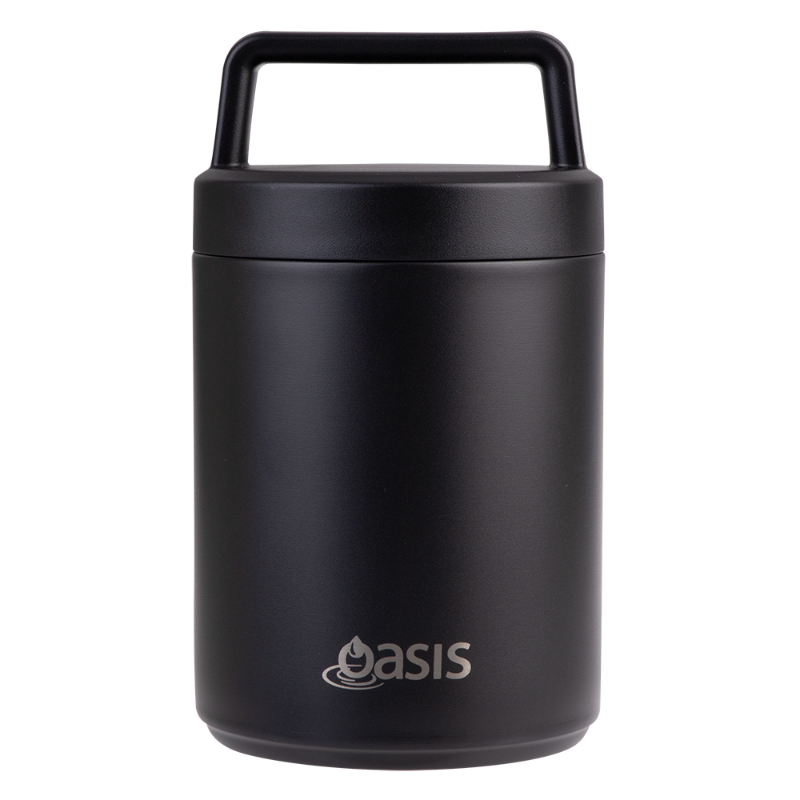 Oasis food flask- black
