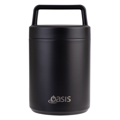 Oasis food flask- black
