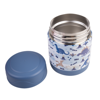 Oasis Kids Insulated Food Flask- Dinosaur Land