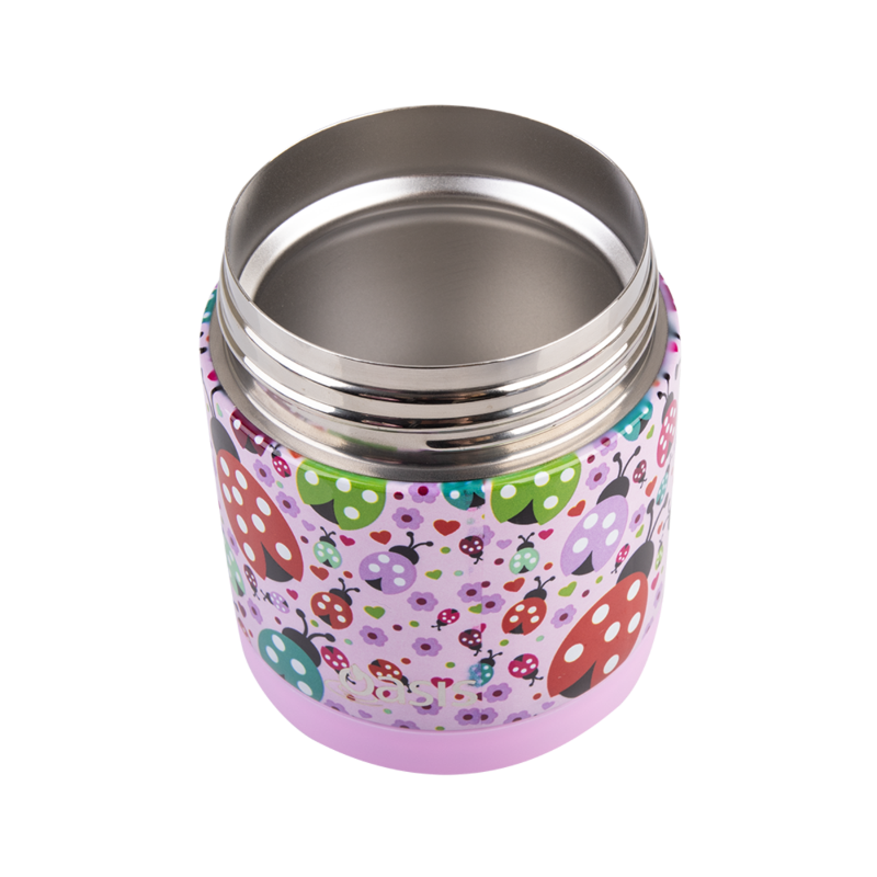 Oasis Kids Insulated Food Flask- Lovely Ladybugs