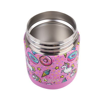 Oasis Kids Insulated Food Flask- Unicorn