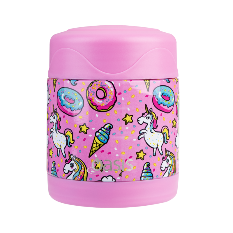 Oasis Kids Insulated Food Flask- Unicorn