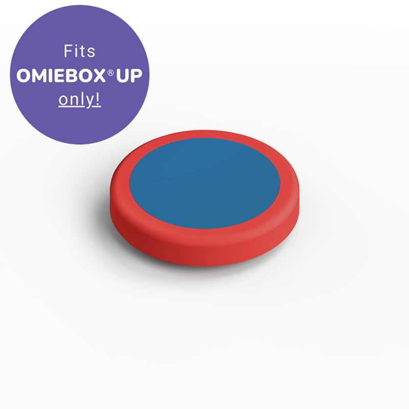 Omie Box Up flask lid- cosmic blue