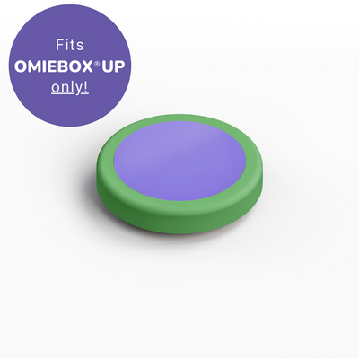 Omie Box Up flask lid- galaxy purple